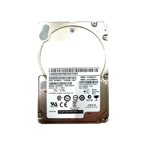 9WE066-039-IBM - IBM 300GB 10000RPM SAS 6Gb/s 64MB Cache (RoHS) 2.5-Inch Hard Drive