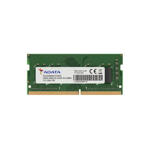AD4S26668G19-BGN - ADATA 8GB PC4-21300 DDR4-2666MHz Non-ECC Unbuffered CL19 260-Pin SoDIMM 1.2 V Memory Module
