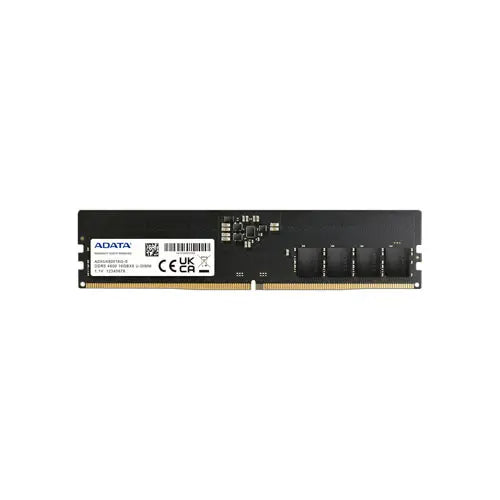 AD5U480016G-S - ADATA 16GB DDR5-4800MHz PC5-38400 Non-ECC Unbuffered CL40 288-Pin UDIMM 1.1V Single Rank Memory Module