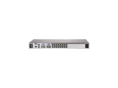 AF621A - HP 2 x 1E x 16 KVM IP Server Console G2 Switch