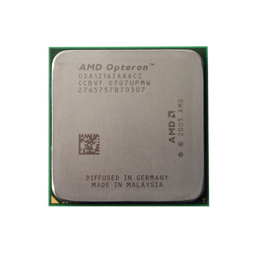 310-9968 Dell 2.4GHz 2MB L2 Cache Socket AM2 AMD Opteron 1216 Dual-Core Processor