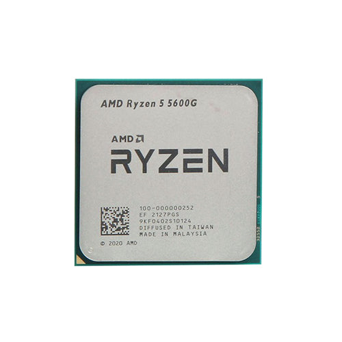 100-100000252BOX AMD Ryzen 5 5600G 6-Core 3.9 GHz 16MB L3 Cache Socket AM4 Processor