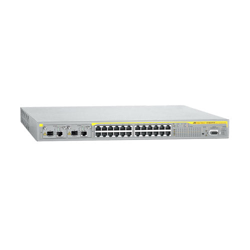 AT-8624POE-10-V2 Allied Telesis AT-8600 AT-8624PoE-V2 24 x Ports PoE 100Base-T + 2 x RJ-45 uplink Layer 3 Managed Fast Ethernet Network Switch