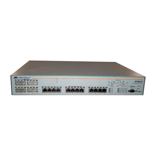 AT-9812T-40 Allied Telesis AT-9800 AT-9812T V2 12 x Ports 1000Base-T + 4 x Ports Combo SFP Layer 3 Managed Gigabit Ethernet Network Switch
