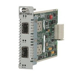 AT-CV1KSS Allied Telesis 1000 SFP to 1000 SFP Media Converter Line Card