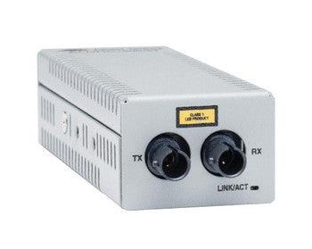 Allied Telesis - AT-DMC100/ST-00 - 100TX to 100FX/ST Fast Ethernet 1x Network RJ-45 1x ST Ports DuplexST Port Multi-mode Fast Ethernet 100Base-TX 100Base-