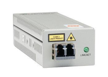 Allied Telesis - AT-DMC1000/LC-00 - Gigabit Desktop USB-Powered 1x Network RJ-45 1x LC Ports Multi-mode Gigabit Ethernet 1000Base-SX 1000Base-T Wall Mount