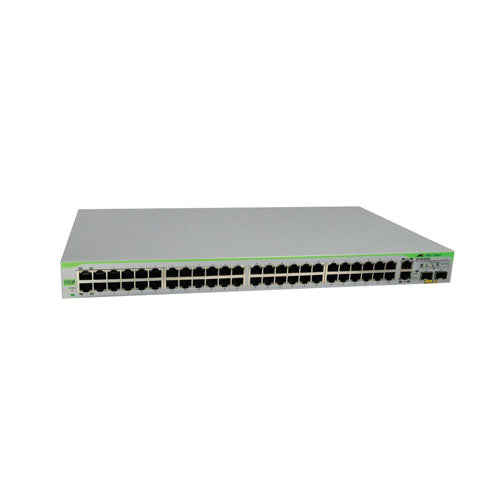 AT-FS750/48 Allied Telesis 48 x Ports 100Base-TX + 2 x Ports Combo SFP Layer 2 Managed Fast Ethernet Network Switch