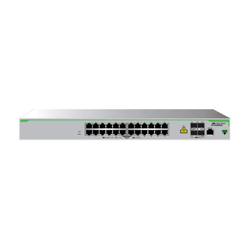 AT-FS980M/28 Allied Telesis CentreCOM FS980M 24 x Ports 100Base-TX + 4 x Ports SFP Layer 3 Managed Fast Ethernet Network Switch