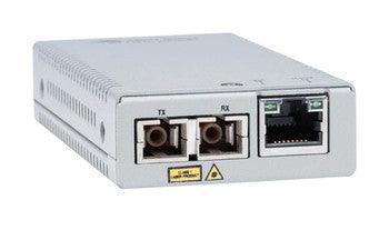 Allied Telesis - AT-MMC200/SC - 1x Network RJ-45 1x SC Ports DuplexSC Port Multi-mode Fast Ethernet 100Base-TX 100Base-FX Desktop Wall Media Converter