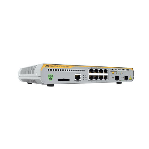 AT-X230-10GT-50 Allied Telesis x230 AT-X230-10GT 8 x Ports 1000Base-T + 2 x Ports SFP Layer 3 Managed Rack-Mountable Gigabit Ethernet Network Switch
