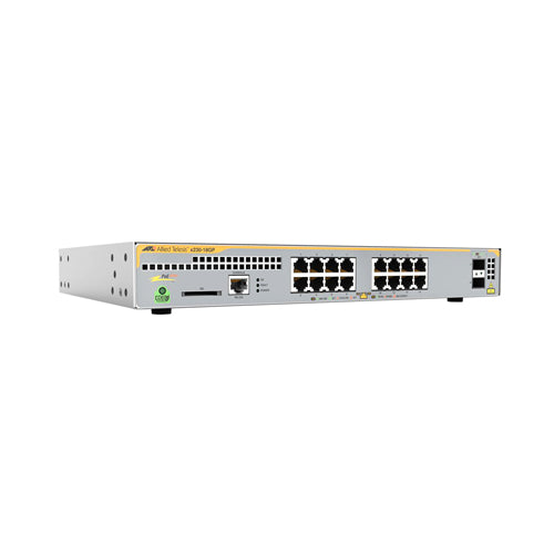 AT-X230-18GP-10 Allied Telesis x230 Series 16 x Ports 1000Base-T + 2 x Ports SFP Rack-mountable Layer 3 Managed Gigabit Ethernet Network Switch