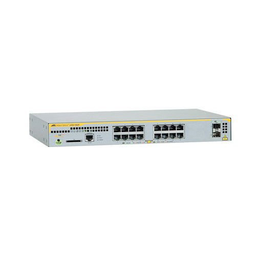 AT-X230-18GP Allied Telesis x230 16 x Ports PoE 1000Base-T + 2 x Ports SFP Layer 3 Managed Rack-Mountable Gigabit Ethernet Network Switch