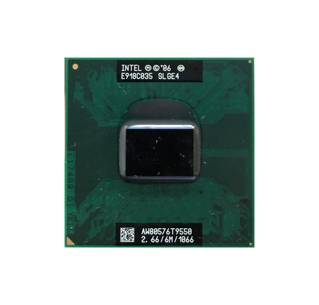 AW80576GH0676MG - Intel Core 2 Duo T9550 Dual-core (2 Core) 2.66GHz 1066MHz FSB 6MB L2 Cache Socket PGA478 Processor