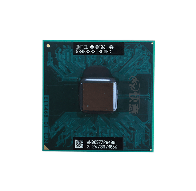 AW80577SH0513M - Intel Core 2 Duo P8400 Dual-core (2 Core) 2.26GHz 1066MHz FSB 3MB L2 Cache Socket PGA478 / BGA479 Processor