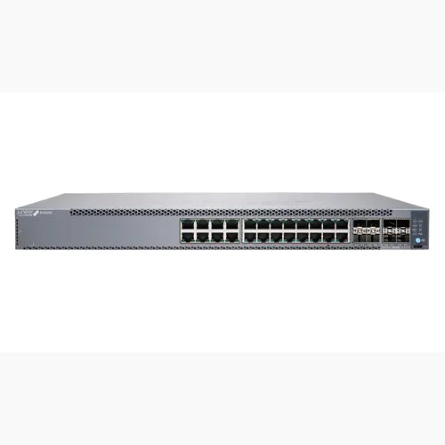 B-EX4100-24T-D-EDU Juniper EX4100 Series EX4100-24T 24 x Ports 10/100/1000Base-T + 4 x 10GbE Uplink Ports + 4 x 25GbE Stacking/Uplink Ports Layer 3 Managed 1U Rack-mountable Gigabit Ethernet Network Switch
