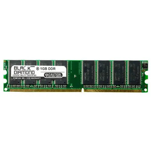 BD1G266M98 - Black Diamond 1GB DDR-266 MHz non-ECC Unbuffered CL2.5 184-pin DIMM 2.5V 2Rx8 Memory Module