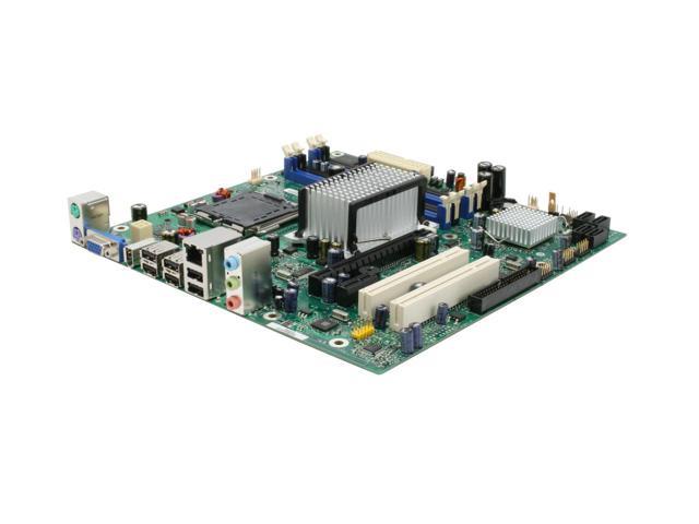 BOXDG33BUC Intel DG33BU Desktop Motherboard Socket LGA-775 1333MHz FSB micro ATX (Refurbished)