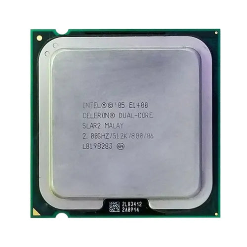 BX80557E1400 Intel Celeron E1400 Dual-Core 2.00GHz 800MHz FSB 512KB L2 Cache Socket LGA775 Processor