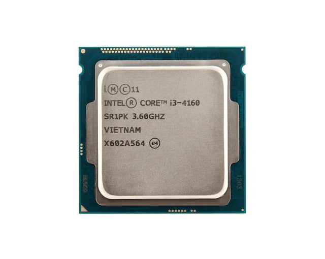 BX80646I34160 - Intel Core i3-4160 Dual Core 3.60GHz 5.00GT/s DMI2 3MB L3 Cache Socket FCLGA1150 Processor