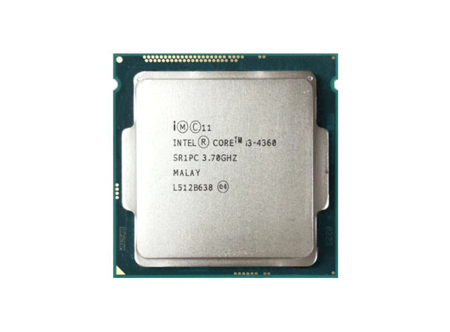 BX80646I34360 - Intel Core i3-4360 Dual Core 3.70GHz 5.00GT/s DMI 4MB L3 Cache Socket LGA1150 Desktop Processor