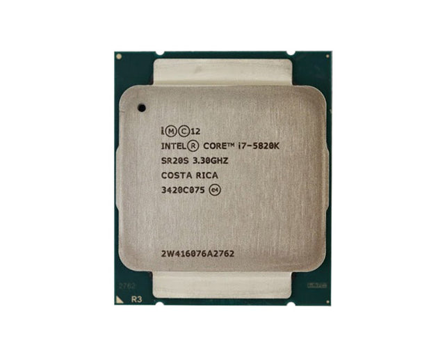 BX80648I75820K - Intel Core I7-5820K Hexa-core (6 Core) 3.30GHz 0GT/s DMI 15MB L3 Cache Socket FCLGA2011-3 Processor