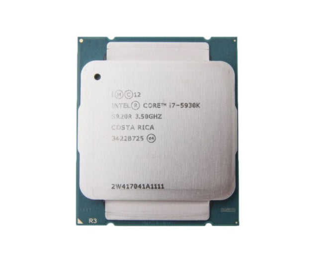 BX80648I75930K - Intel Core I7-5930K Hexa-core (6 Core) 3.50GHz 0GT/s DMI 15MB L3 Cache Socket FCLGA2011-3 Processor