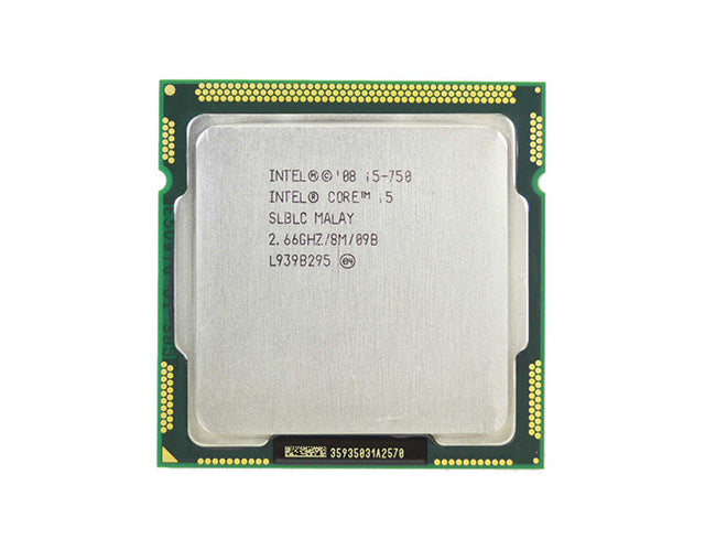 BXC80605I5750 - Intel Core i5-750 Quad-core (4 Core) 2.66GHz 2.50GT/s DMI 8MB L3 Cache Socket LGA1156 Processor