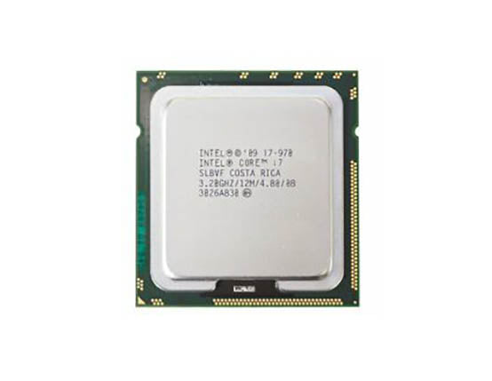 BXC80613I7970 - Intel Core i7-970 Hexa-core (6 Core) 3.20GHz 4.80GT/s QPI 12MB L3 Cache Socket FCLGA1366 Processor