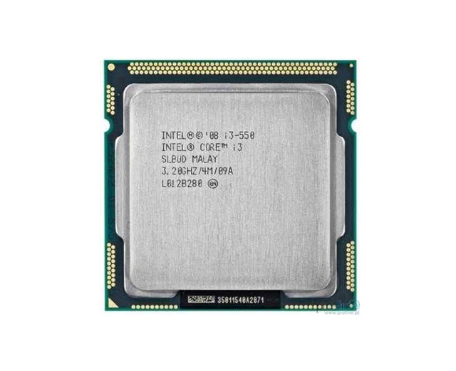 BXC80616I3550 - Intel Core i3-550 3.20GHz 2.50GT/s DMI 4MB L3 Cache Socket FCLGA1156 Dual-Core Processor