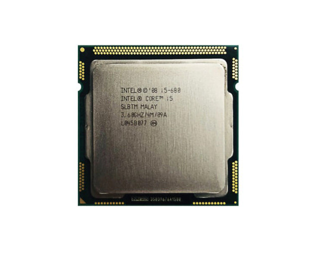 BXC80616I5680 - Intel Core i5-680 Dual Core 3.60GHz 2.50GT/s DMI 4MB L3 Cache Socket FCLGA1156 Desktop Processor