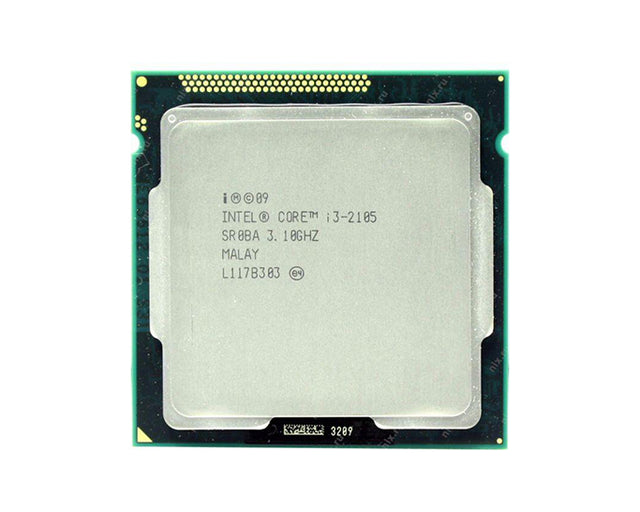 BXC80623I32105 - Intel Core i3-2105 Dual Core 3.10GHz 5.00GT/s DMI 3MB L3 Cache Socket FCLGA1155 Desktop Processor