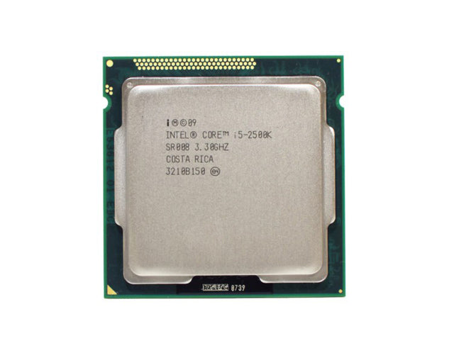 BXC80623I52500K - Intel Core i5-2500K Quad Core 3.30GHz 5.00GT/s DMI 6MB L3 Cache Socket LGA1155 Desktop Processor