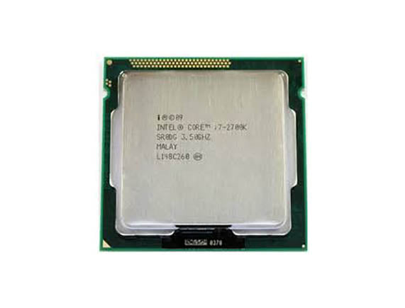 BXC80623I72700K - Intel Core i7-2700K Quad Core 3.50GHz 5.00GT/s DMI 8MB L3 Cache Socket LGA1155 Desktop Processor