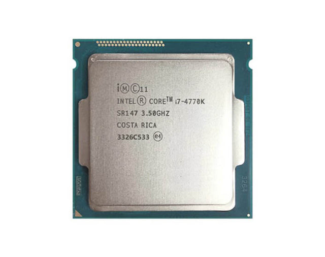 BXC80646I74770K - Intel Core i7-4770K Quad Core 3.50GHz 5.00GT/s DMI2 8MB L3 Cache Socket FCLGA1150 Desktop Processor