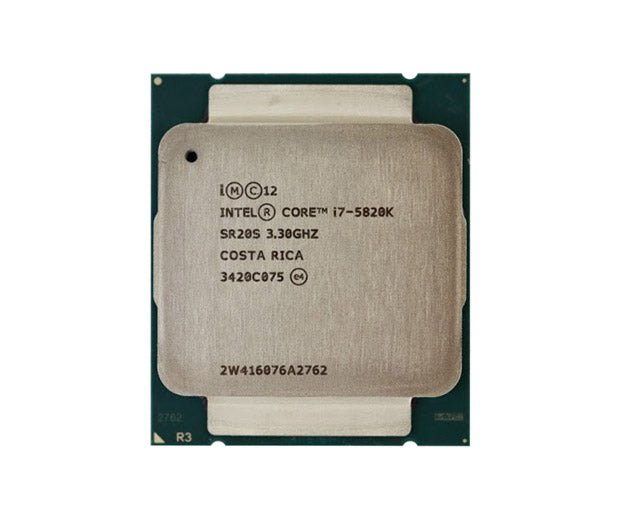 BXC80648I75820K - Intel Core I7-5820K Hexa-core (6 Core) 3.30GHz 0GT/s DMI 15MB L3 Cache Socket FCLGA2011-3 Processor