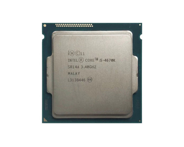 BXF80646I54670K - Intel Core i5-4670K Quad Core 3.40GHz 5.00GT/s DMI2 6MB L3 Cache Socket FCLGA1150 Desktop Processor