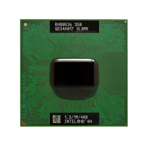 BXM80536NC1300E Intel Celeron M 350 Single-Core 1.30GHz 400MHz FSB 1MB L2 Cache Socket PGA478 Notebook Processor