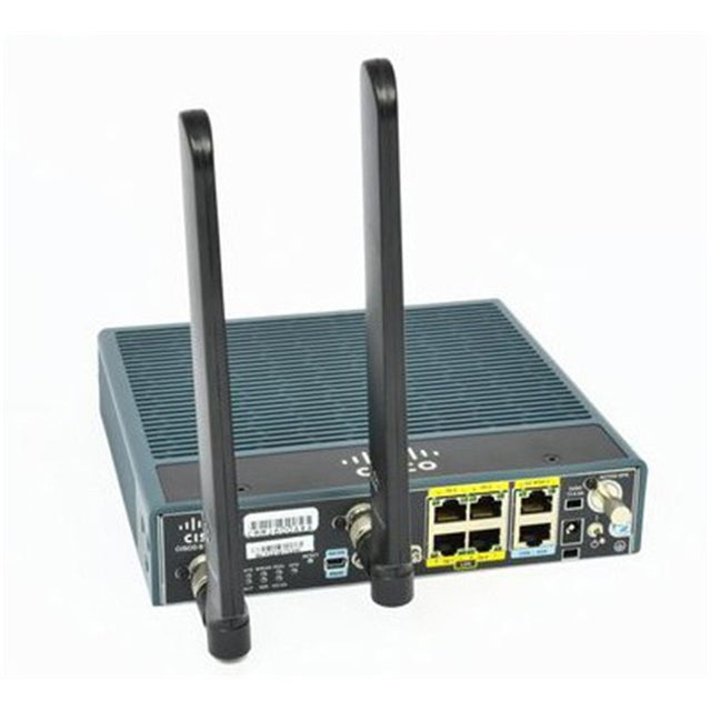 800 Series 819G 4G 12.50Mb/s 4 x LAN Ports 10Base-T/100Base-T + 1 x WAN Port 100Base-TX/1000Base-T Ports Wall Mountable 2 x Antennas Wireless Integrated Services Router