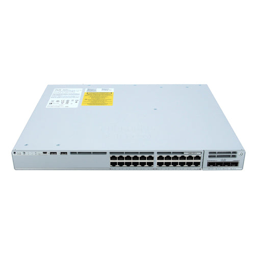 C9200L-24T-4G-E-RF Cisco Catalyst 9200L 24 x Ports 10/100/100Base-T + 4 x SFP+ Layer 3 Managed Gigabit Ethernet Network Switch