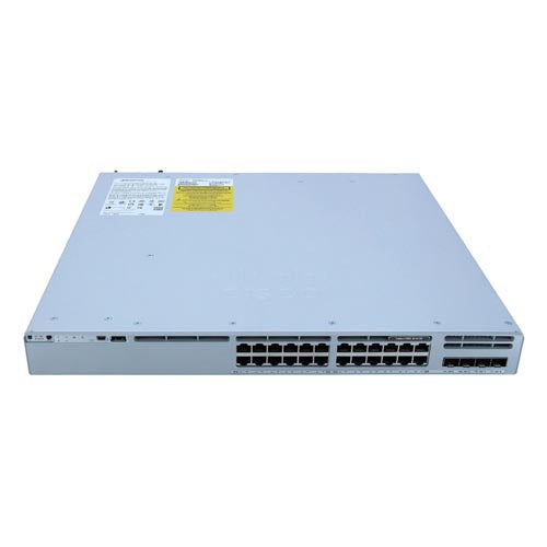 C9300L-24T-4X-E Cisco Catalyst 9300L 24 x Ports PoE+ 10/100/1000Base-T + 4 x SFP Ports Layer 3 Managed Gigabit Ethernet Network Switch