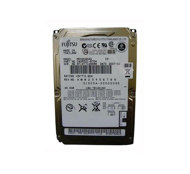 MPC3043AT-2 - Fujitsu 4GB 5400RPM IDE Ultra ATA/33 (ATA-4) 256KB Cache 3.5-Inch Hard Drive