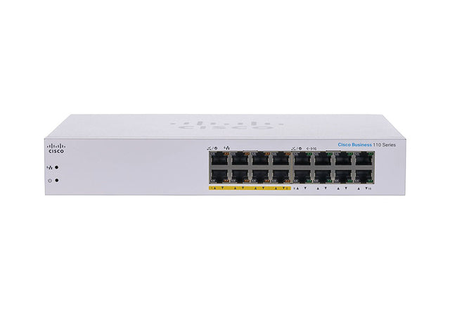 CBS110-16PP-NA - Cisco Business 110 Series 16-Ports PoE GE Switch