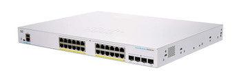 Cisco - CBS220-24T-4G-NA - Business CBS220-24T-4G Ethernet Switch - 24 Ports - Manageable - 2 Layer Supported - Modular - 4 SFP Slots - 18 W Power Consump