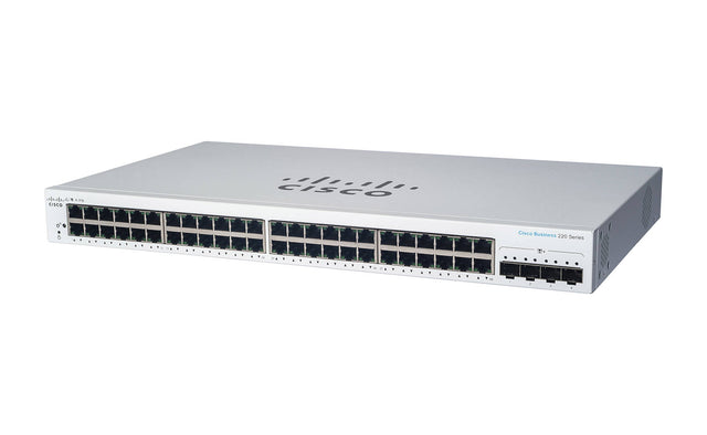 CBS220-48T-4G-NA - Cisco Business 220 48-Ports RJ-45 L2 Managed Switch