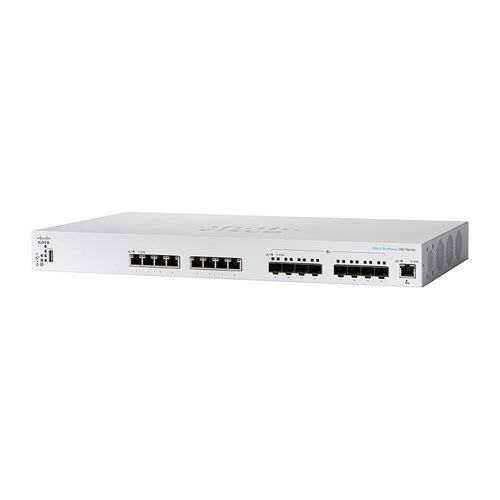 CBS350-16XTS-NA Cisco Business 350 8 x Ports 10/100/1000Base-T + 8 x SFP+ Ports Layer 2 Managed Rack-mountable Gigabit Ethernet Switch