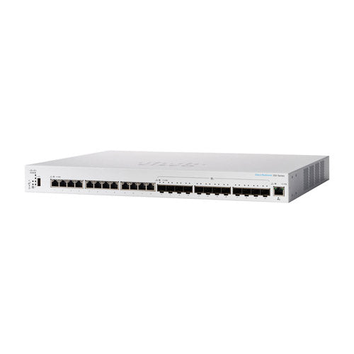 CBS350-24XTS-NA Cisco Business 350 12 x Ports PoE+ 10/100/1000Base-T + 12 x SFP+ Ports Layer 3 Managed Rack-mountable Gigabit Ethernet Switch