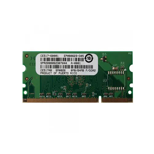 CE517AB - HP 8MB/64MB DDR2 SoDimm Memory for LaserJet P2015