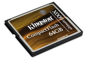 Kingston - CF/64GB-U3 - Ultimate 64GB 600x CompactFlash (CF) Memory Card
