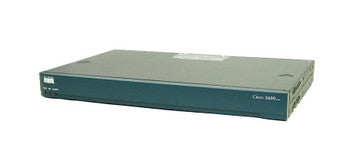 Cisco - CISCO2611-XM - 2611XM Dual Ethernet Modular Router With IOS IP Switch 1 NM Slot Dual Wan Slot 128MB DRAM AC Power